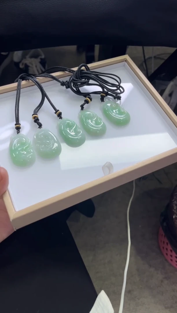 颈饰未镶嵌翡翠T206/多样性发一件/配绳子