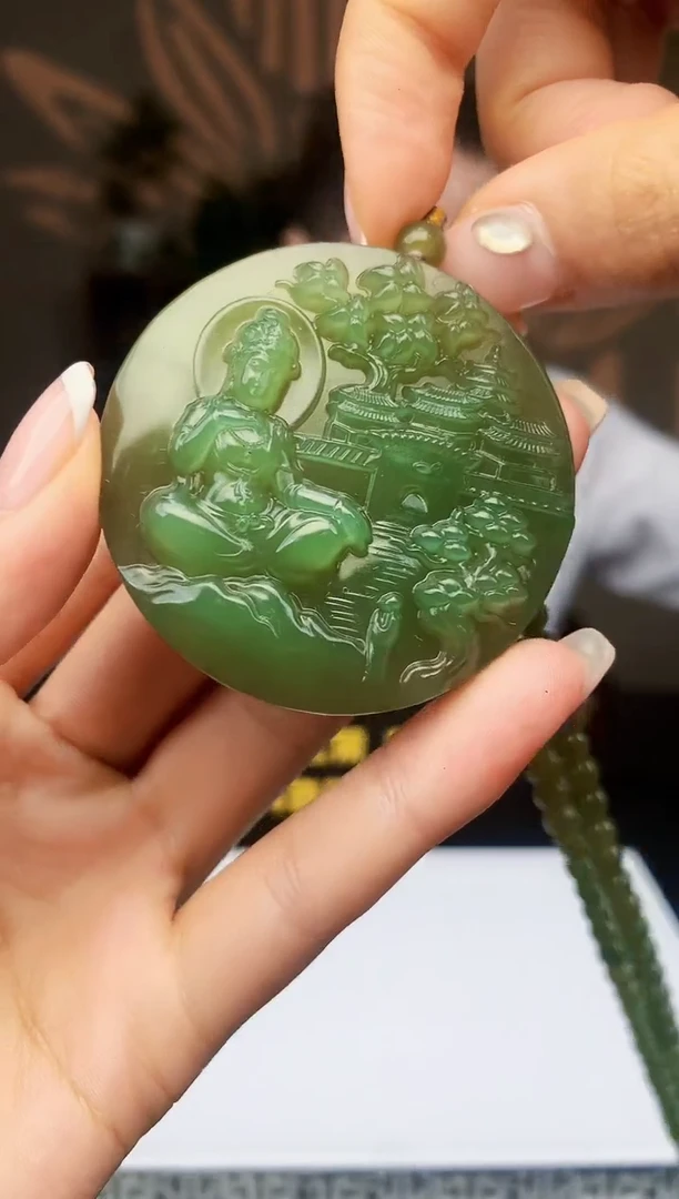 定制和田玉BOSS阳天然和田玉（拍一发一）