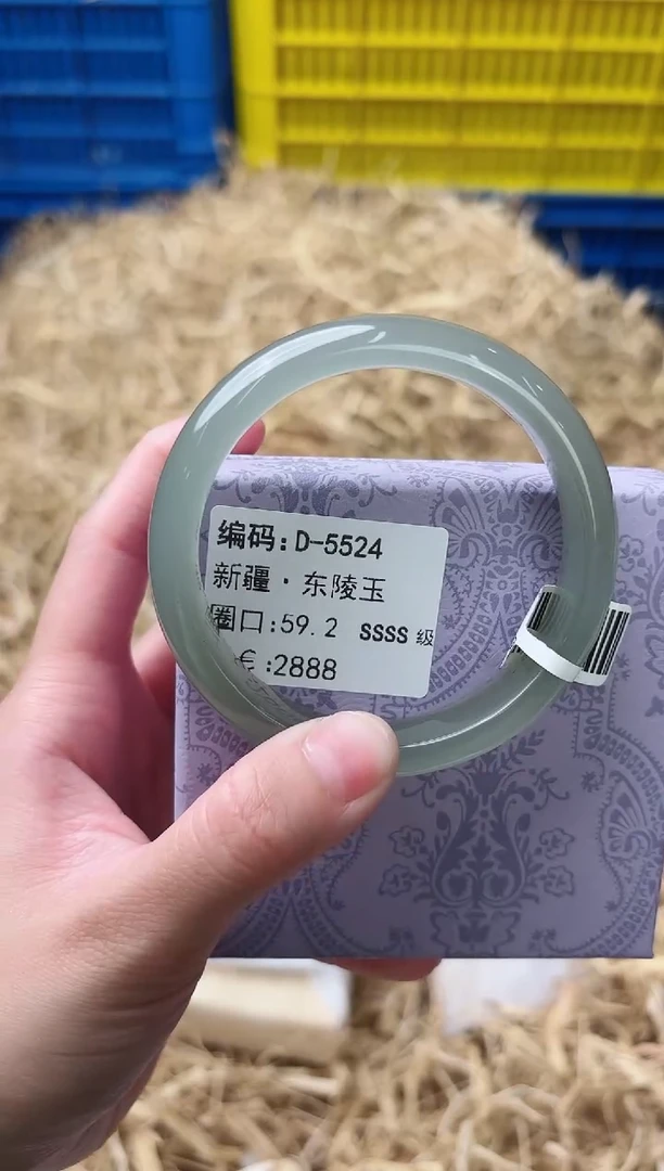 未镶嵌手镯石英质玉D-5524