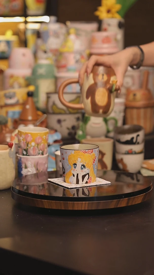 景德镇釉下彩绘设计师款式陶瓷