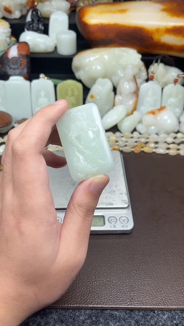 未镶嵌和田玉挂件苏*礼1