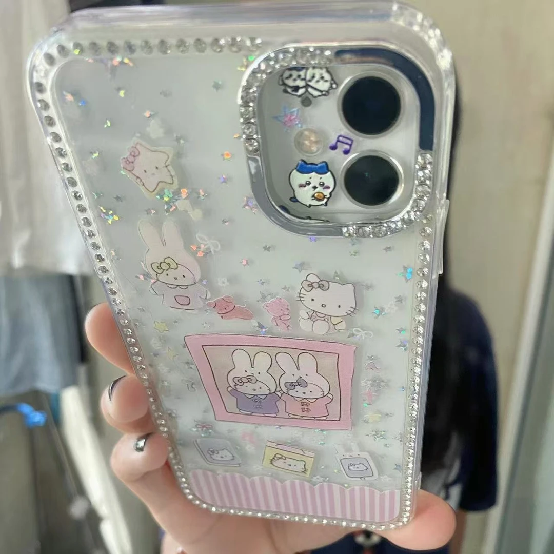 诚星泽米菲兔KT猫适用苹果16/15/14/13/12新款iPhone11手机壳XR女
