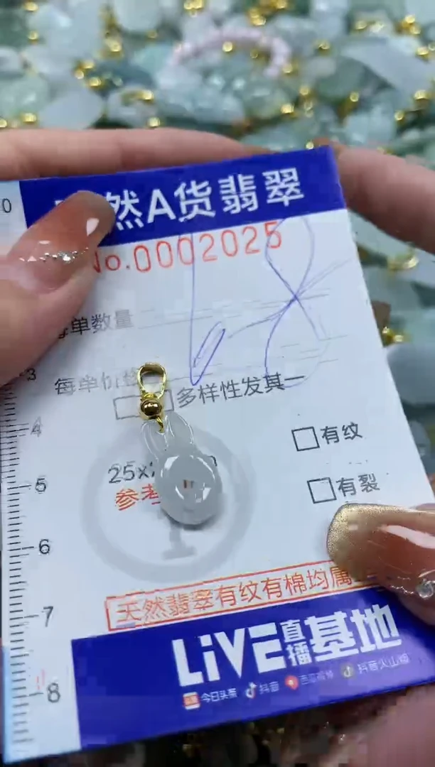 颈饰未镶嵌翡翠天然A货翡翠