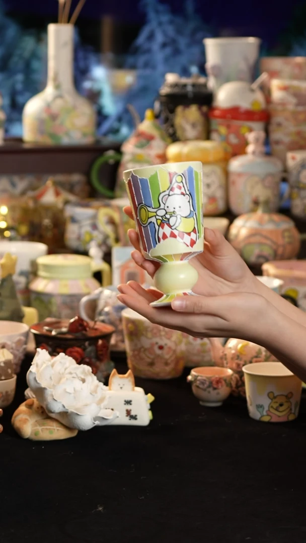 其他陶景德镇釉下彩手绘设计师款陶瓷