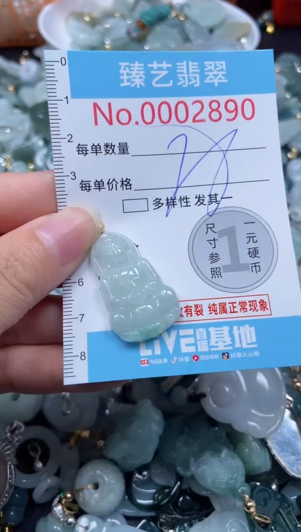 颈饰未镶嵌翡翠2890