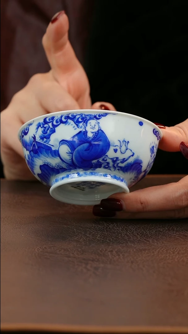 【闪购商品】青山赋完壁人物主人杯陶瓷