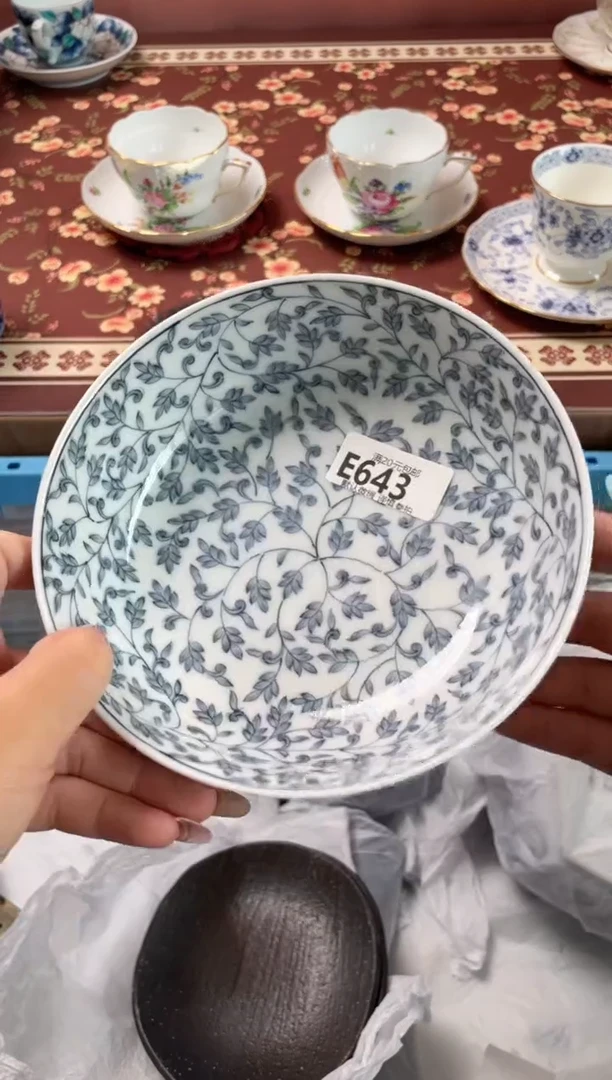 瓷片宽***海瓷器瓷器E643
