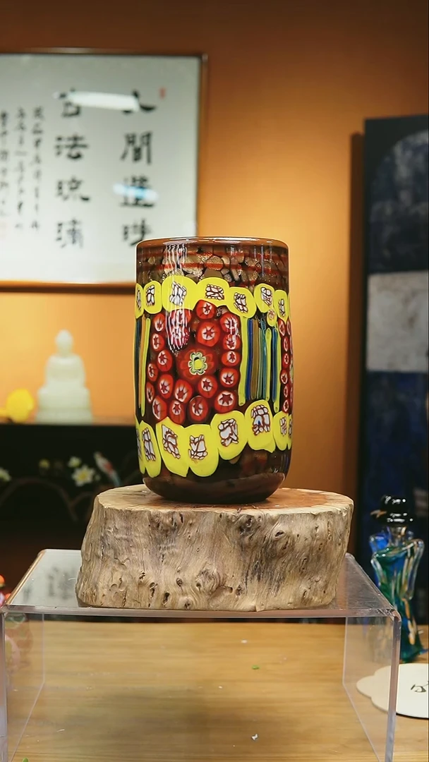 手工艺品琉璃万花筒花瓶