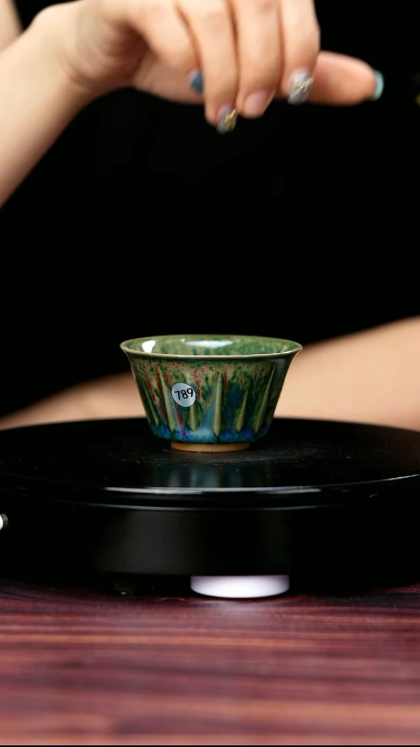 杯子789#于大鹏一级品钧瓷杯