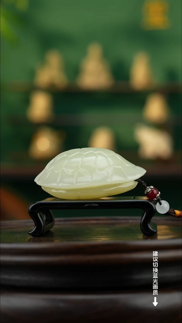 玉【富甲天下】天然玉石手把件