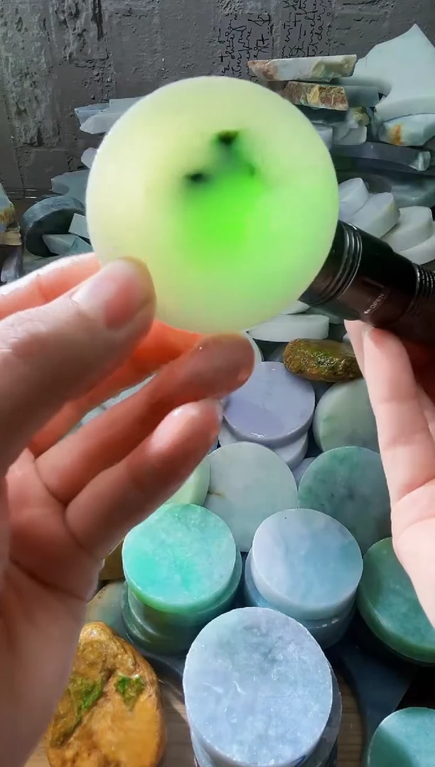 裸石翡翠天然翡翠A货石 南 204