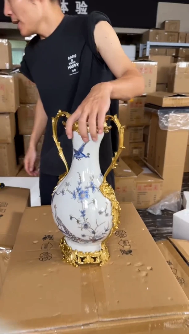 黄铜黛姿家居装饰品摆件