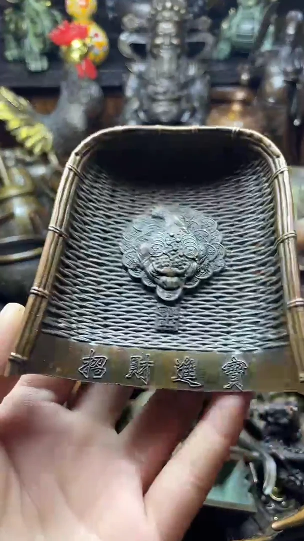 闪购链接，点击下单，有运费险，铜摆件