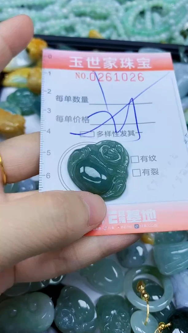 翡翠未镶嵌颈饰闪购0261026多样性发其一