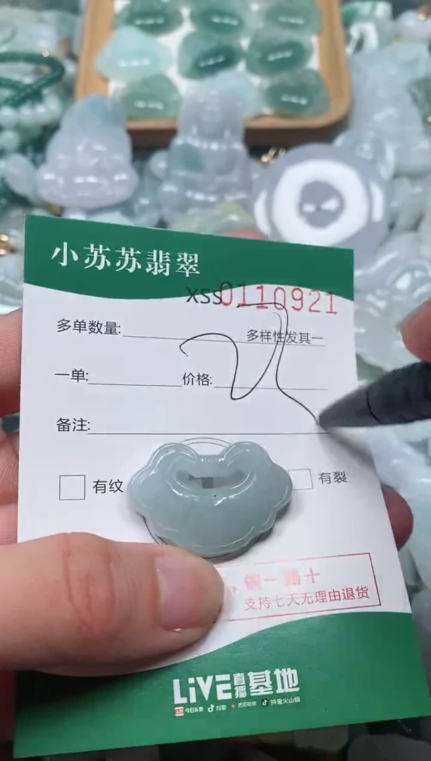 【闪购商品】翡翠颈饰未镶嵌闪购商品0110921