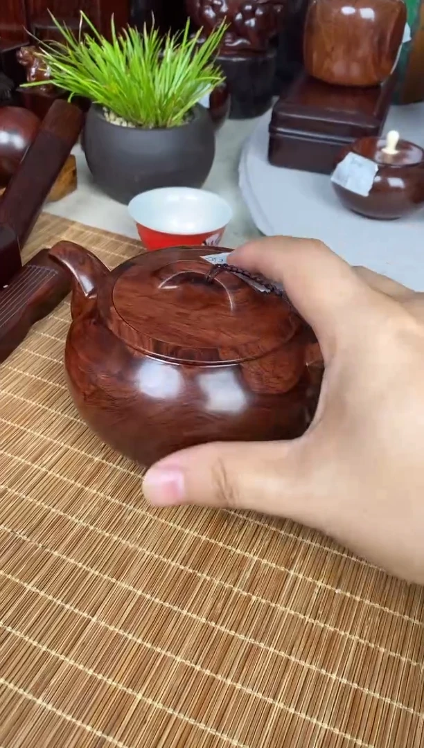 香枝木类端景台海黄茶壶2
