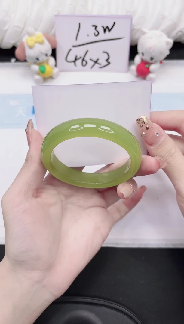 未镶嵌手镯石英质玉117-56