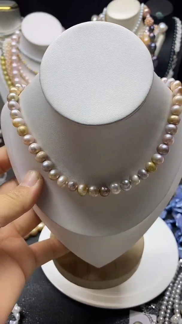 颈饰未镶嵌淡水珍珠多人