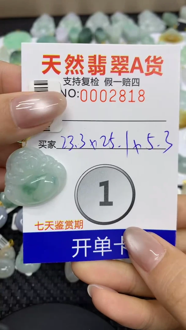 【闪购商品】翡翠颈饰18K金镶嵌11111111111