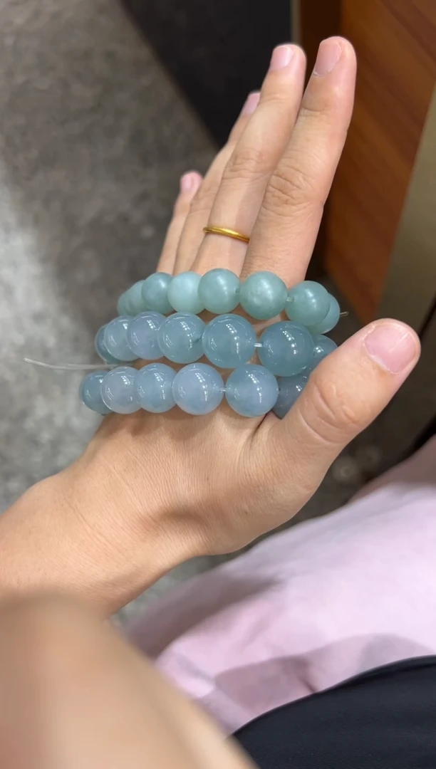 未镶嵌定制翡翠手串