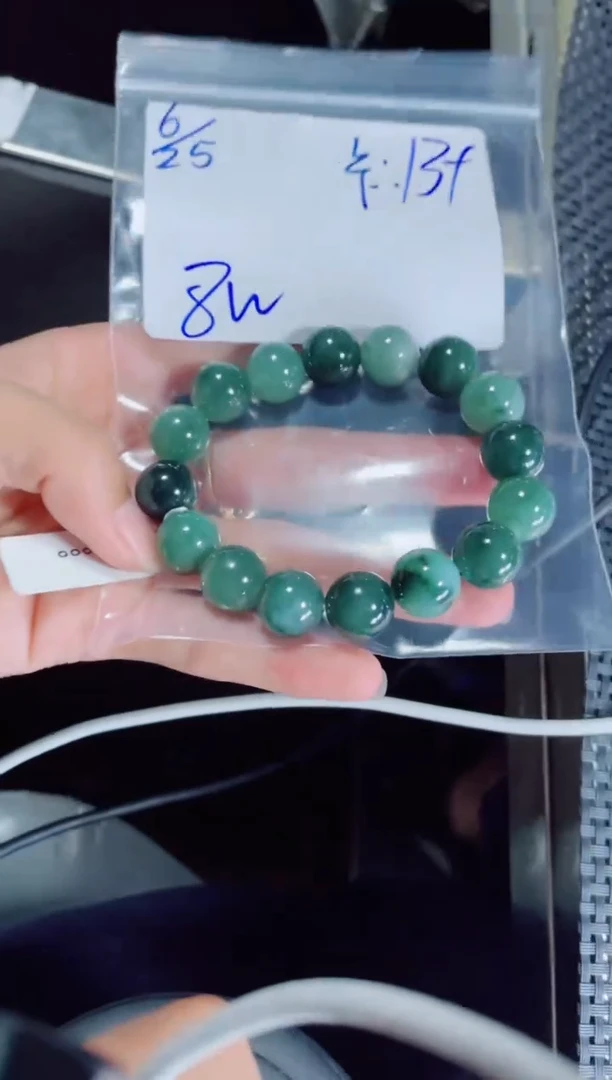 定制翡翠未镶嵌猴*圣珠串多样性发货