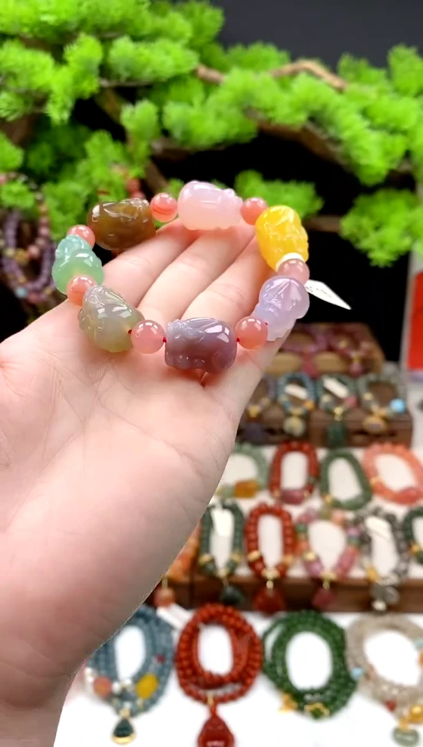 【闪购商品】玛瑙手饰未镶嵌单圈