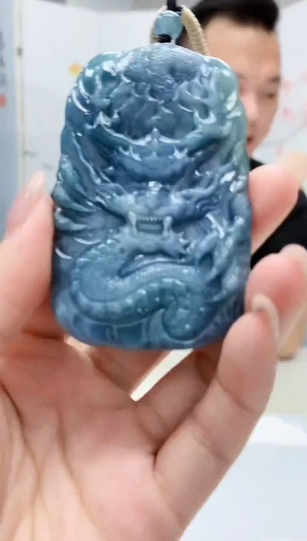 定制翡翠未镶嵌5161lr-毛货挂件43