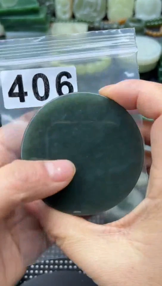 未镶嵌和田玉珠宝半成品镯芯