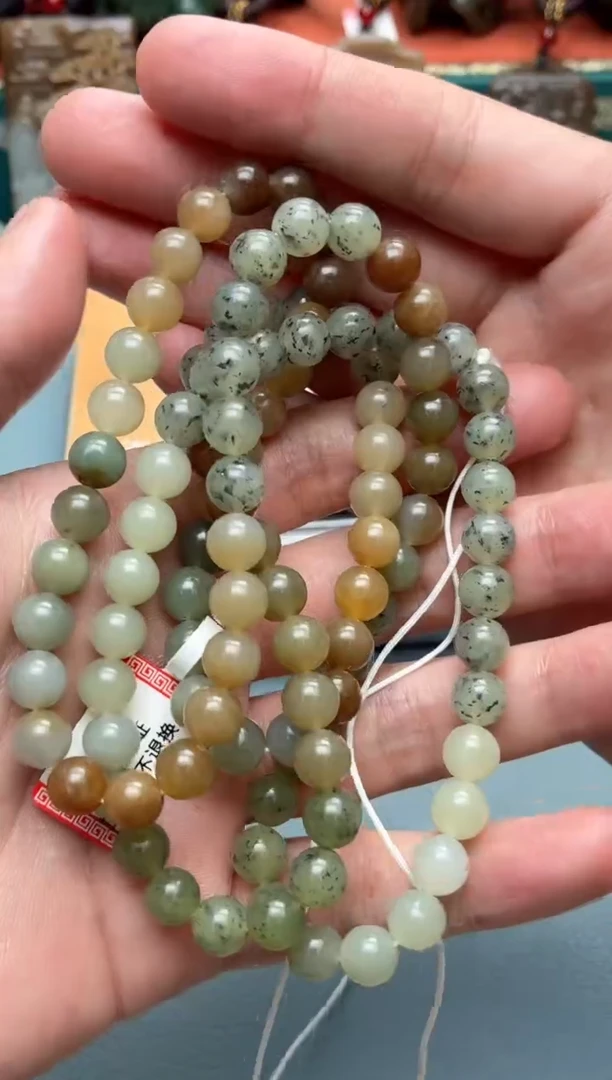 和田玉未镶嵌颈饰6