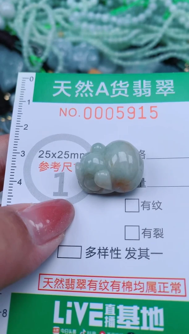 【闪购商品】翡翠颈饰未镶嵌.0005915