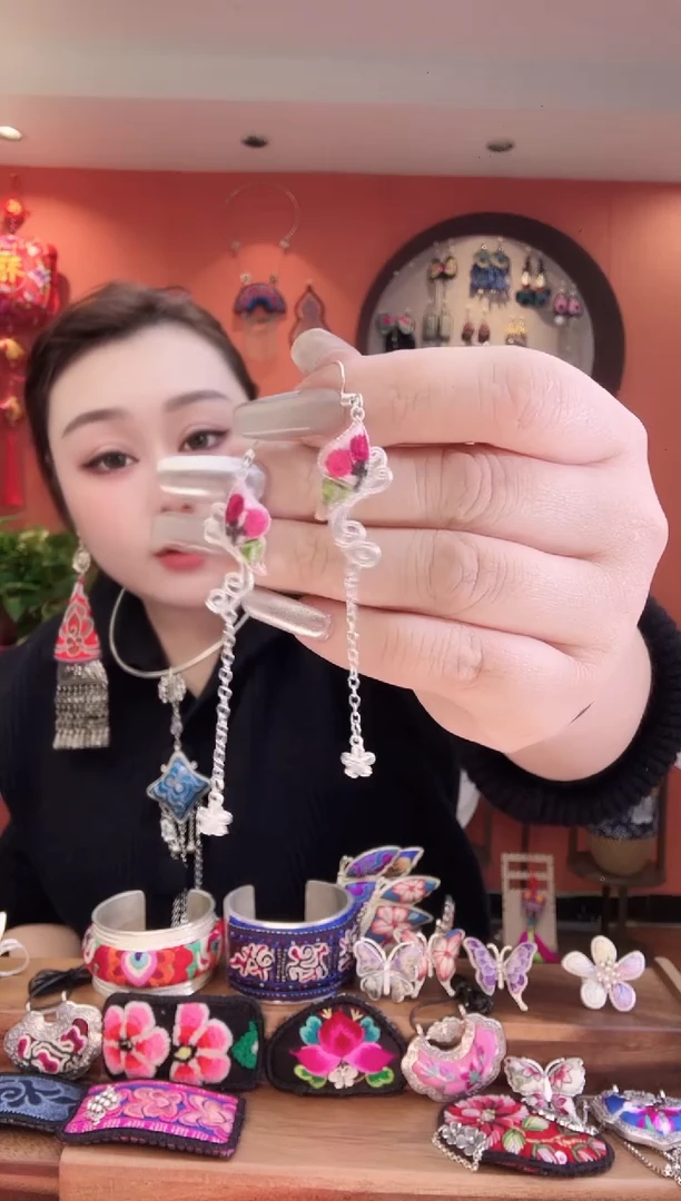 长红绣艺坊耳环32