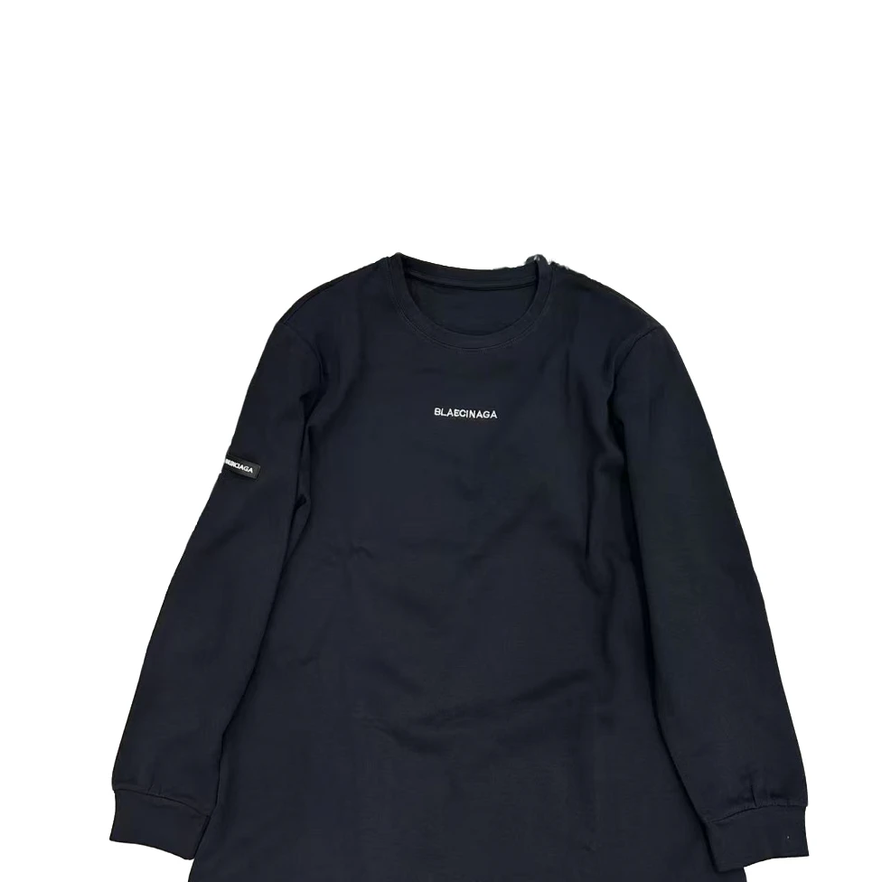 【小二嘿】25年早秋简约时尚字母宽松T恤9908