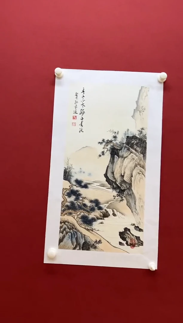国画13孙来通老师 国画 2平尺