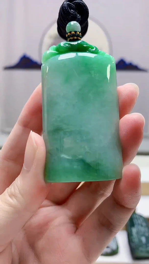 未镶嵌定制翡翠4917zm-毛货挂件10