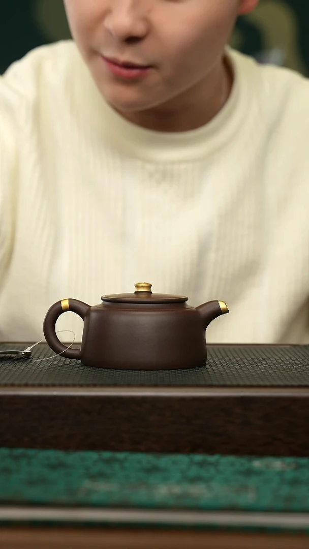 【闪购商品】紫砂茶壶宜兴原矿 手工 紫砂壶容量160CC