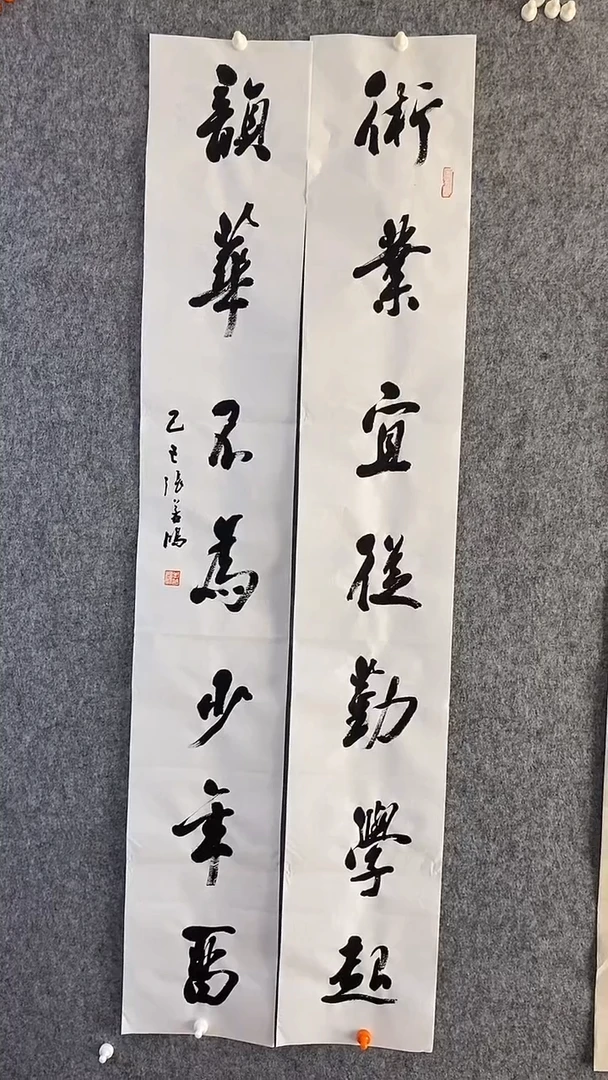 书法书法 张若鸿尺寸138cm*23cm*2