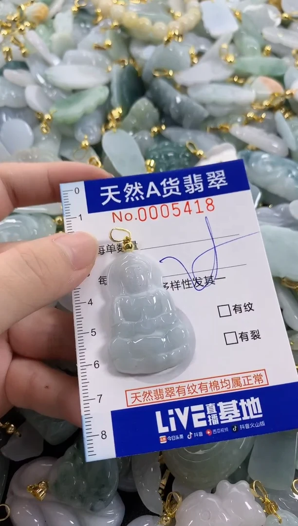 颈饰未镶嵌翡翠天然A货翡翠