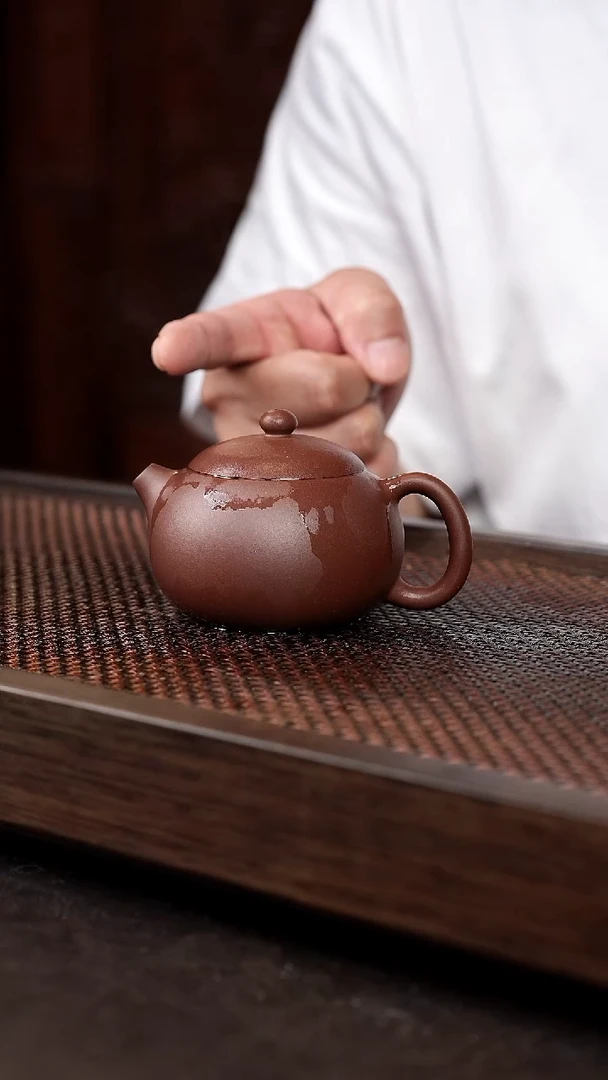 茶壶紫砂底槽清西施