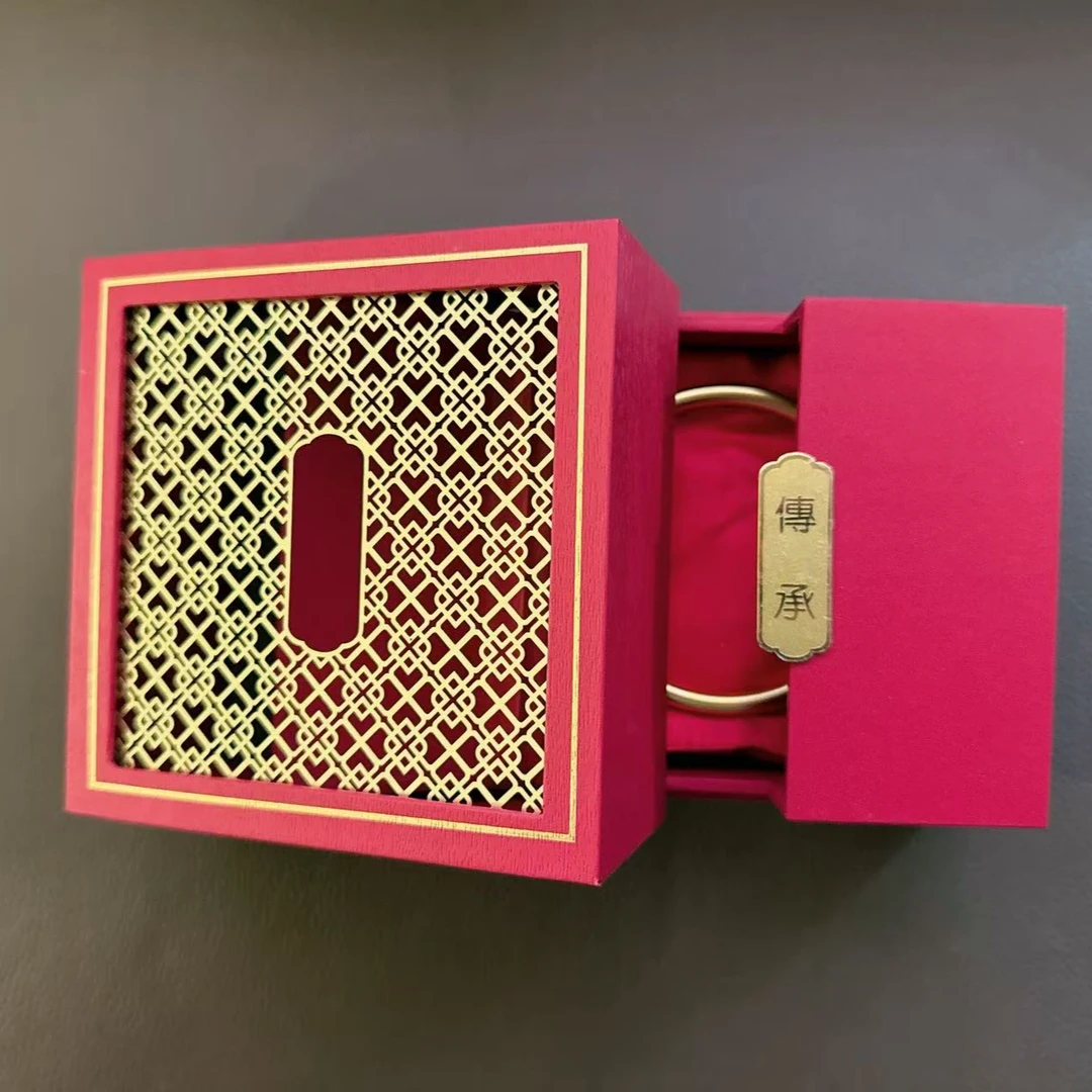 礼品八角盒大福专柜正品包装盒+古法传承一枚-多样性发货A03