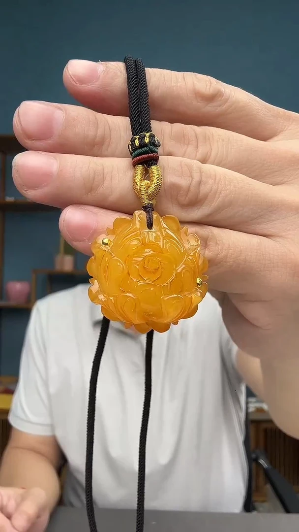 裸石琥珀未镶嵌13（有瑕介意勿拍）