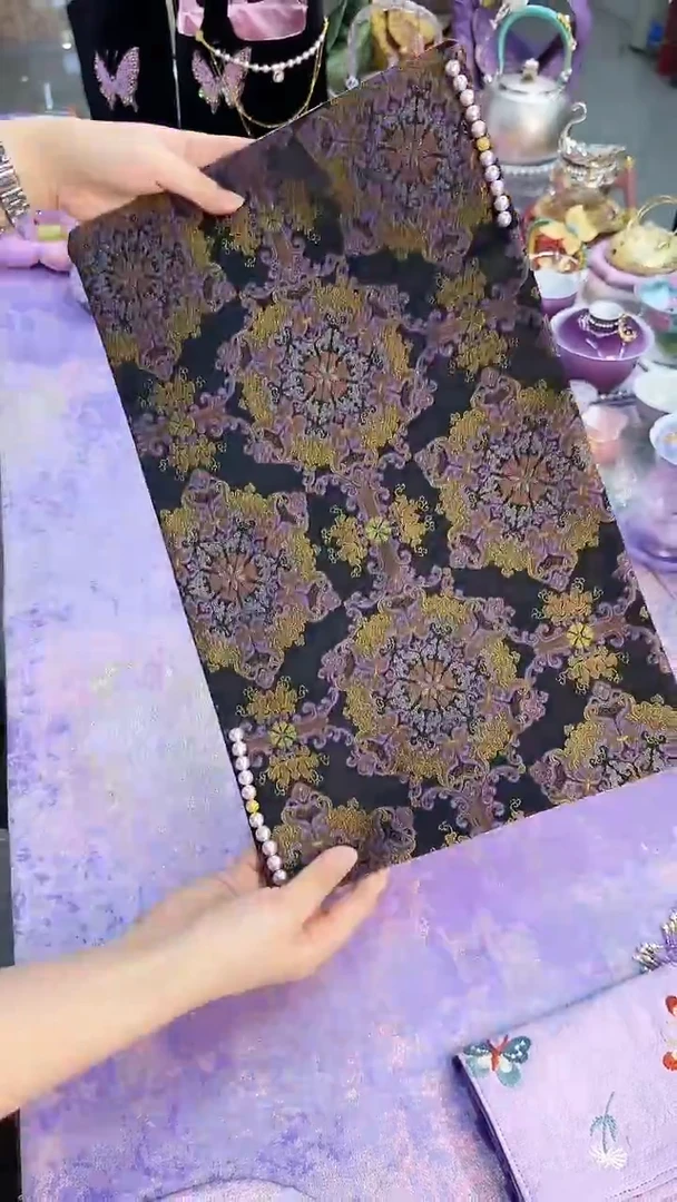28号黑金宝相花茶席