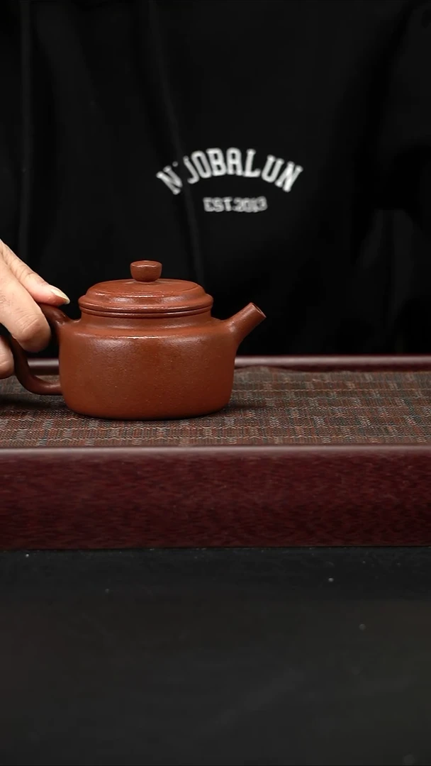 茶壶紫砂xt朱泥德钟