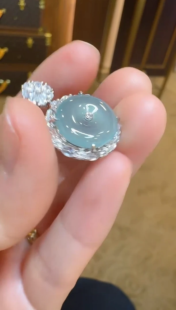 【闪购商品】翡翠吊坠(不含链)银S925镶嵌多样性团购发一件