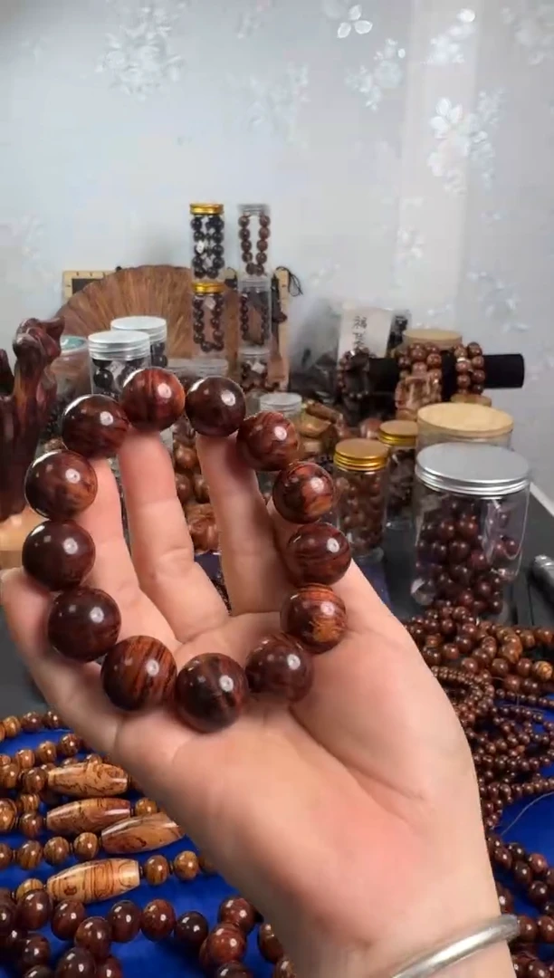 手串/手链黄花梨/降香黄檀48.8米1.8规格海黄手串