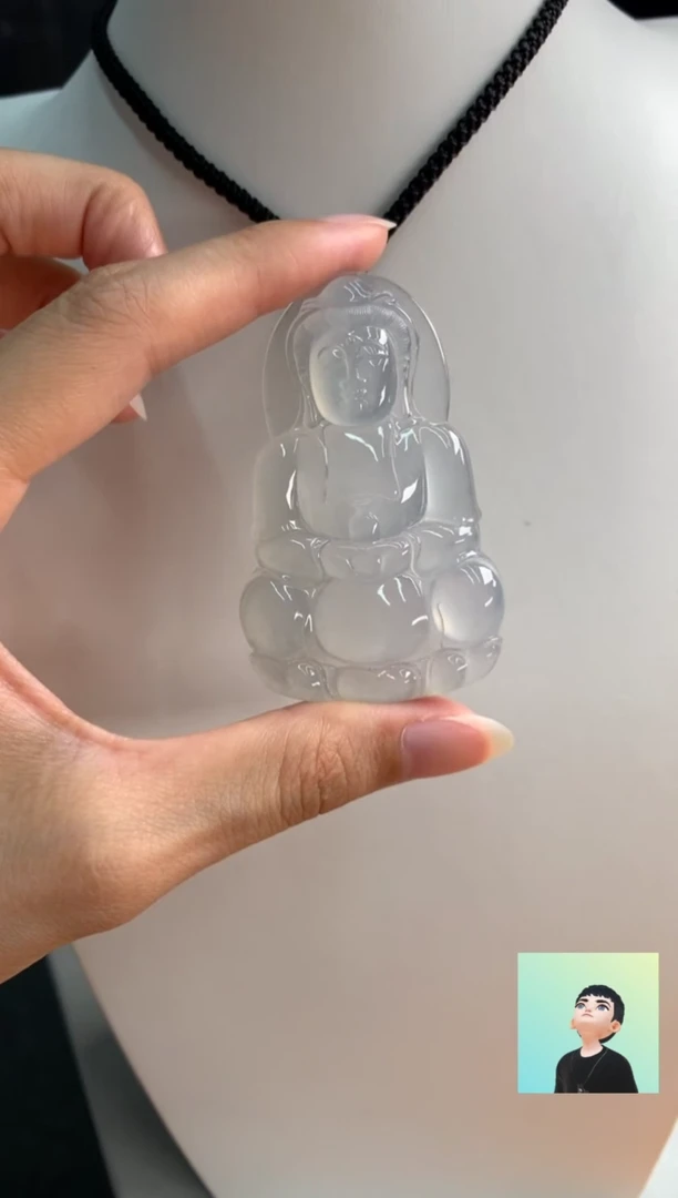 翡翠未镶嵌颈饰63-39.9-5.7