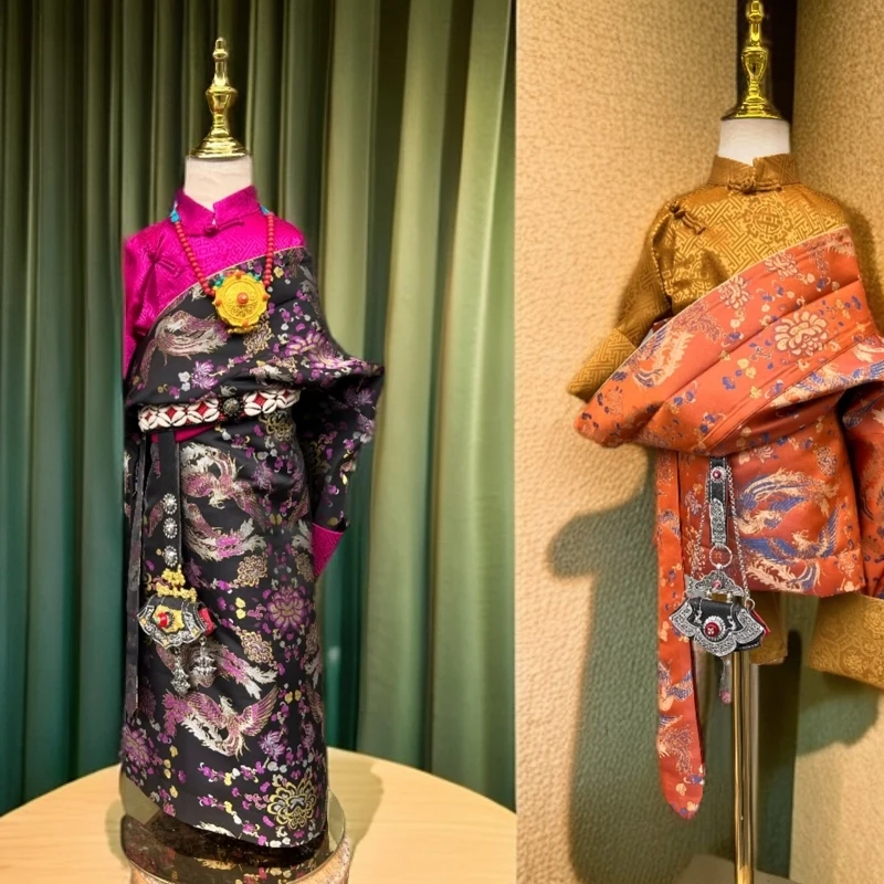 儿童兄妹套装童装国风服装礼服藏袍#儿童藏袍子#藏袍