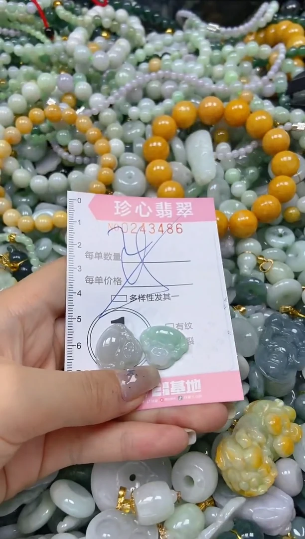 翡翠未镶嵌颈饰闪购0243486多样性发其一