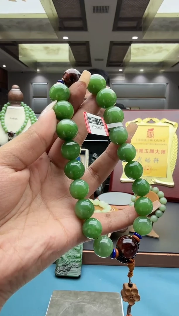 未镶嵌手串和田玉byfl
