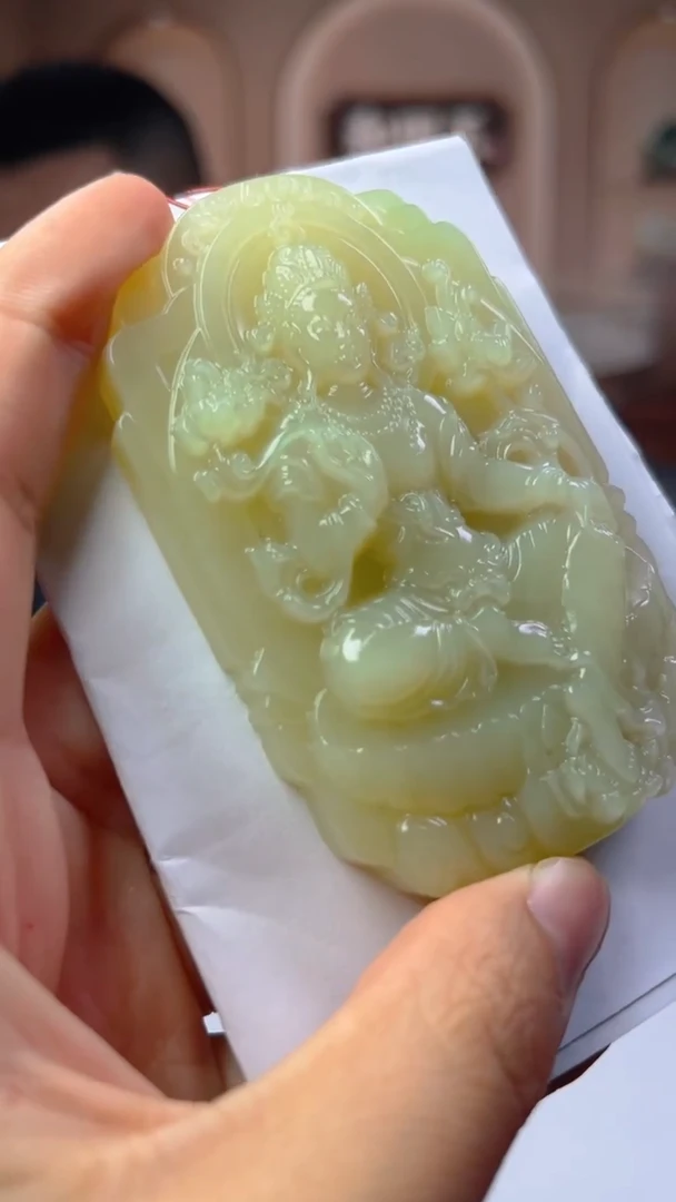 定制和田玉XM吊坠LBL-55