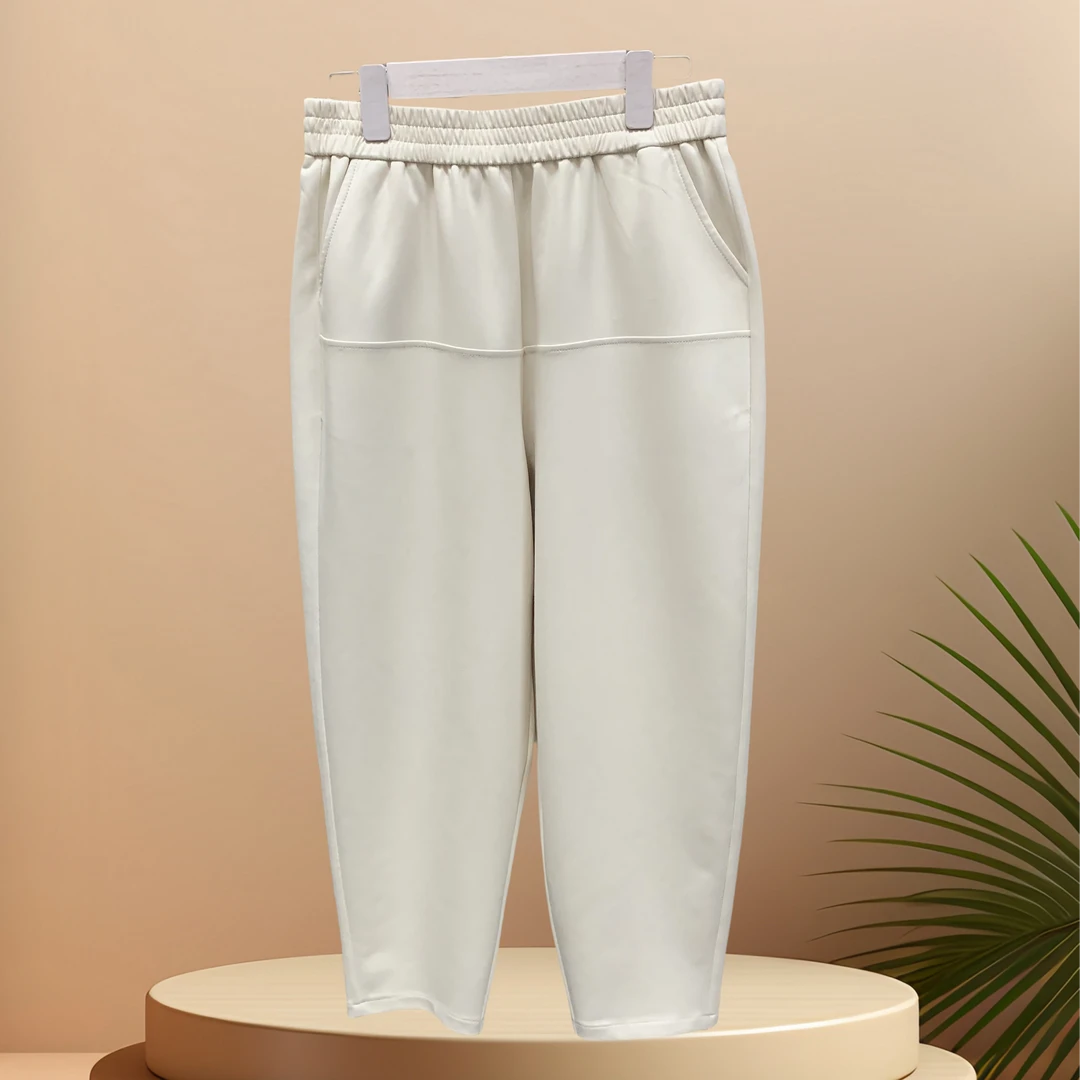 哈伦裤女2025夏季新款萝卜裤休闲大码裤子显瘦高腰宽松时尚